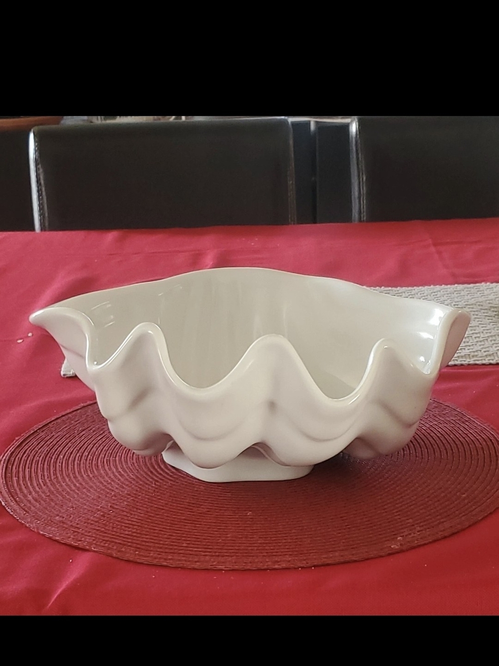 Fortessa Clamshell Ceramic Serving Dish